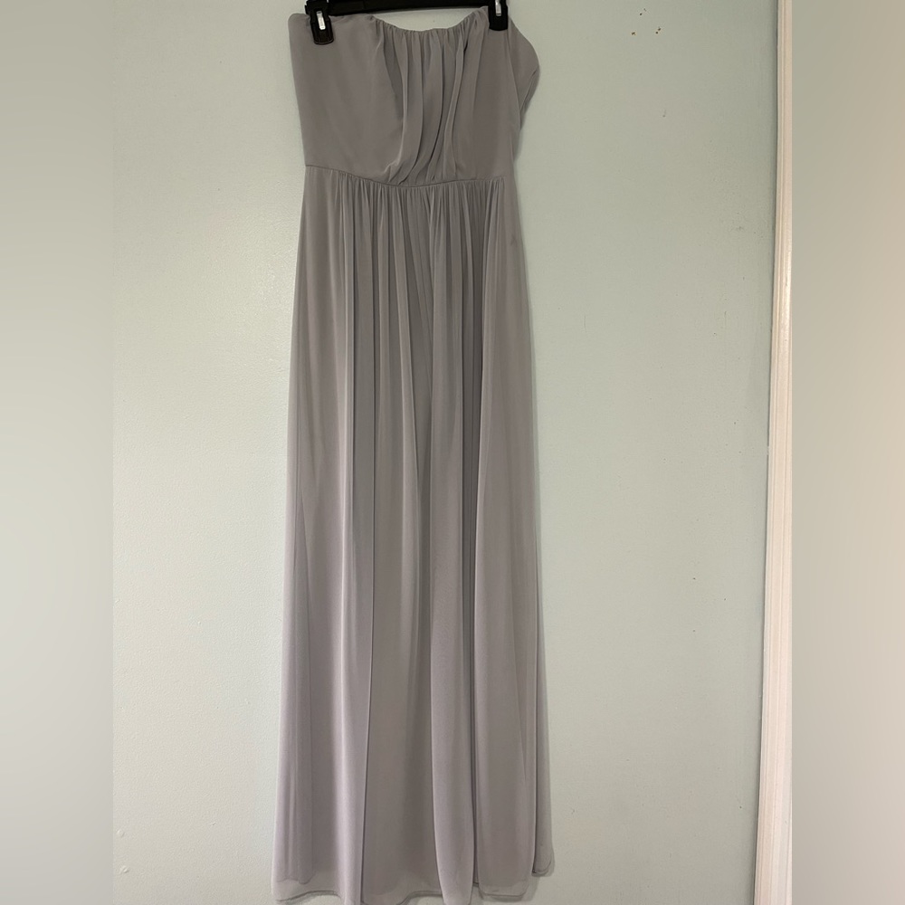 Platinum prom/party dress